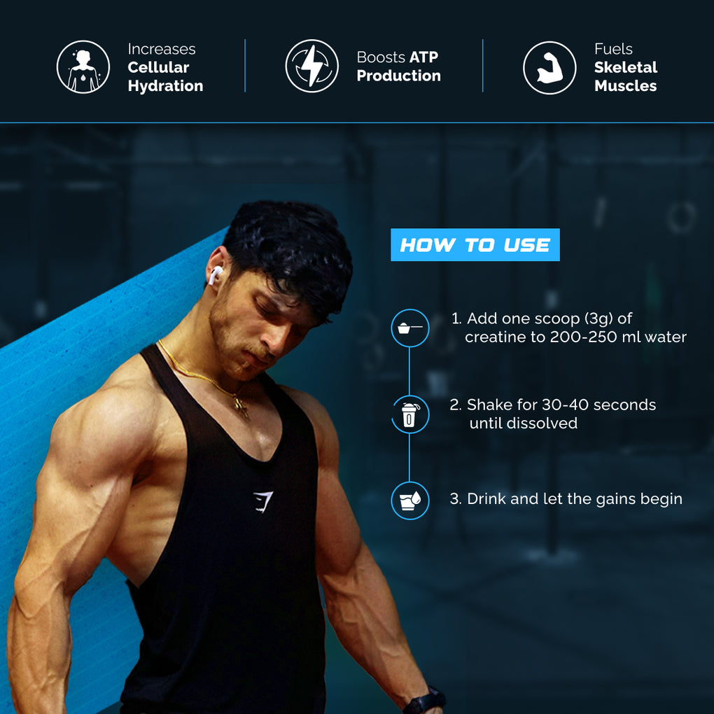 4. Wellcore - Micronised Creatine Monohydrate (250g, 83 Servings)