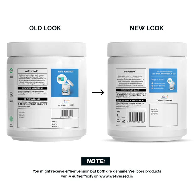 4. Wellcore - Micronised Creatine Monohydrate (250g, 83 Servings)
