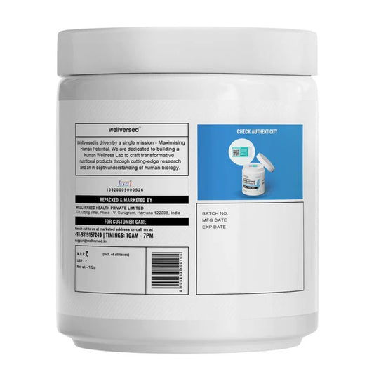 6. Wellcore - Pure Micronised Creatine Monohydrate (122g, 33 Servings) Fruit Fusion