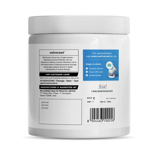 1. Wellcore - Pure Micronised Creatine Monohydrate | Kiwi Kick (307g, 83 servings)