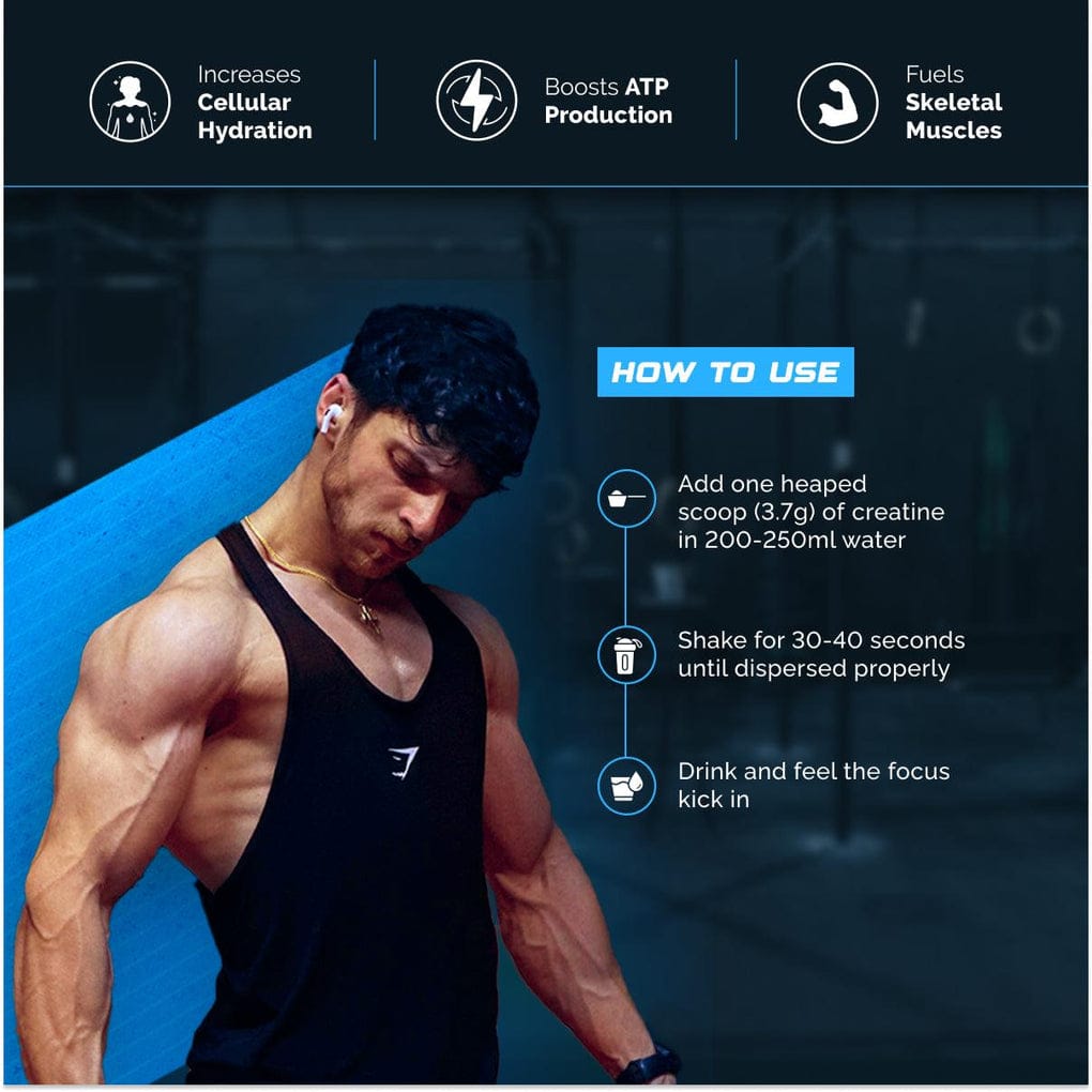 2. Wellcore - Pure Micronised Creatine Monohydrate (307g, 83 Servings) Fruit Fusion